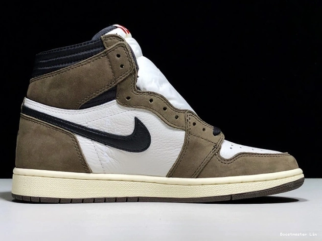 Bmlin shoes OG Retro High CD4487 Scott 1 'Mocha' 100 - Jordan Air Travis x 0811